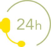 24時間
365日対応