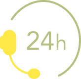 24時間
365日対応